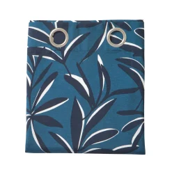 Gordijn, Glasgordijn & Store<Blancheporte Rideau imprimé feuillage blauw