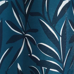 Gordijn, Glasgordijn & Store<Blancheporte Rideau imprimé feuillage blauw