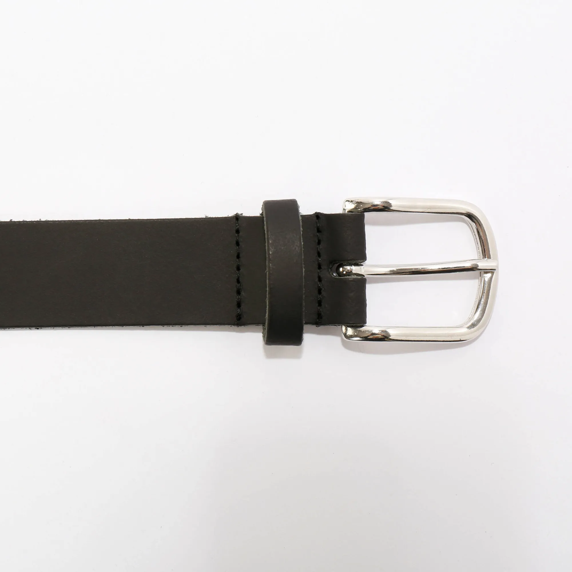 Feestoutfits Heren|Accessoires<Blancheporte Riem in plantaardig gelooid splitleer zwart