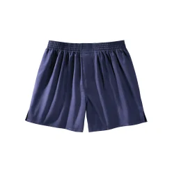 Ondergoed<Blancheporte Ruime boxershort met ingeweven motieven - set van 3 grijs + marine