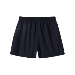 Ondergoed<Blancheporte Ruime, open en effen boxershort - set van 4 grijs + marine + TURKOOIS