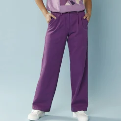 Broek<Blancheporte Ruime, rechte broek, speciaal voor kleine lengtes violine