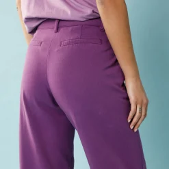 Broek<Blancheporte Ruime, rechte broek, speciaal voor kleine lengtes violine