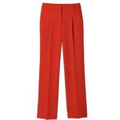 Broek<Blancheporte Ruime, soepele broek rood