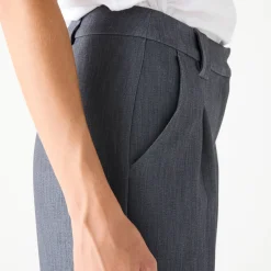 Broek<Blancheporte Ruime, soepele broek chiné grijs