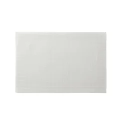 Placemat<Blancheporte Set van 4 placemats - gevlochten vinyl wit