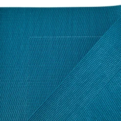 Placemat<Blancheporte Set van 4 placemats - gevlochten vinyl eendenblauw