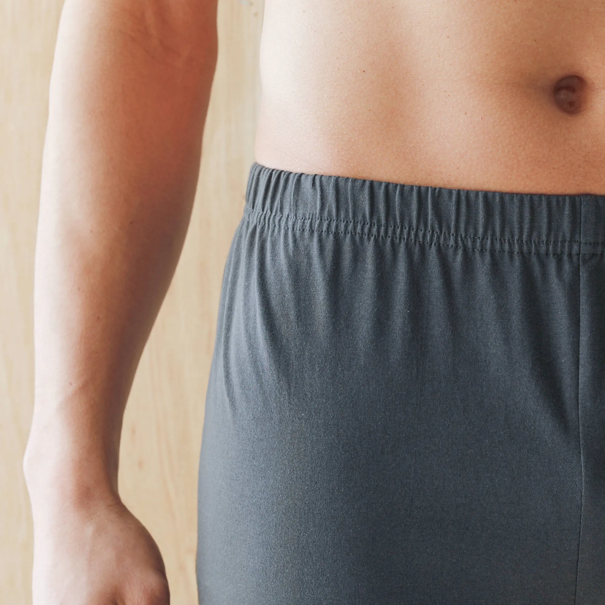 Pyjama En Kamerjas<Blancheporte Short pyjama coton uni antraciet