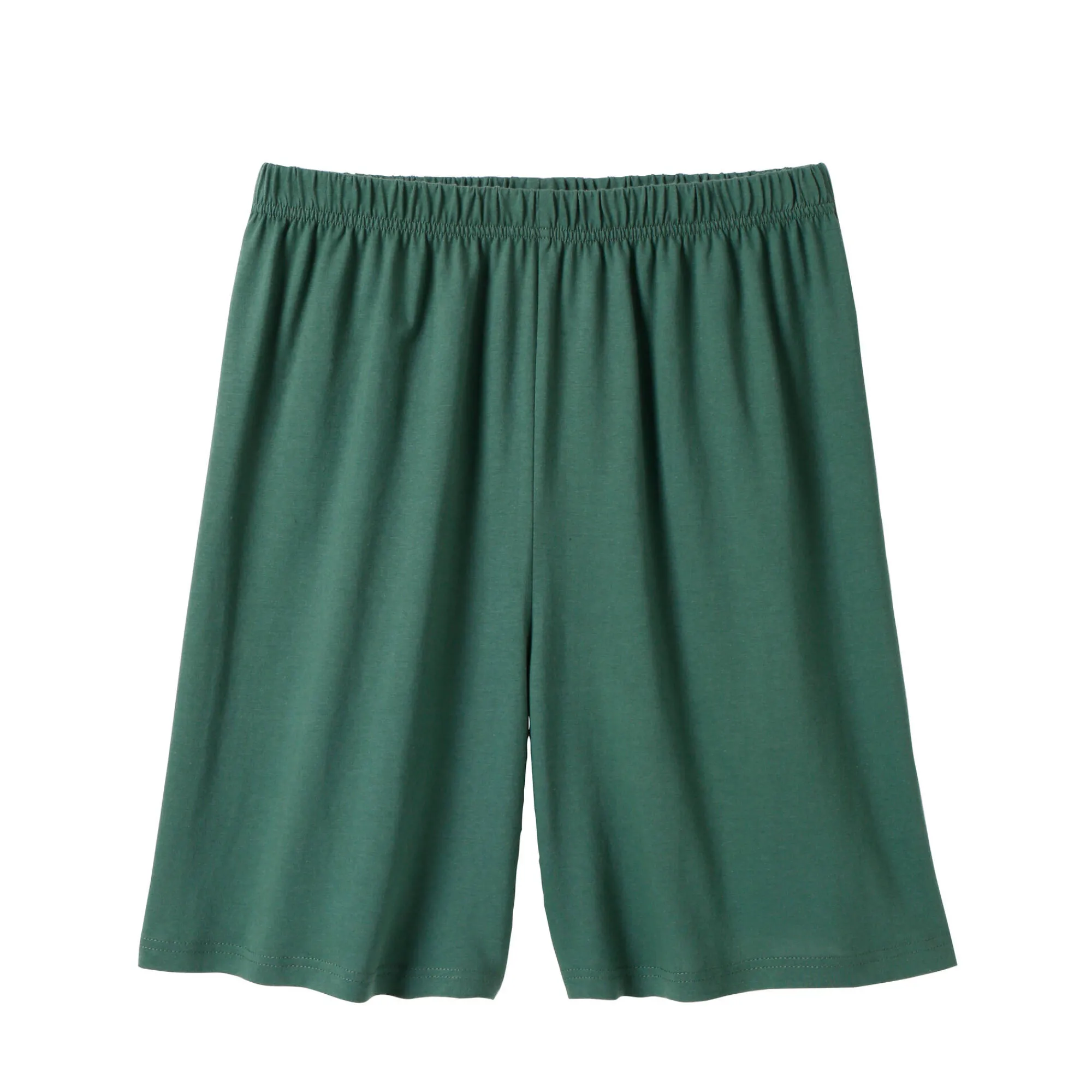 Pyjama En Kamerjas<Blancheporte Short pyjama coton uni donkergroen
