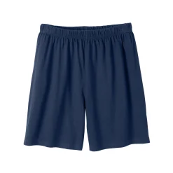 Pyjama En Kamerjas<Blancheporte Shortama in katoenjersey met korte mouwen kaki / marine