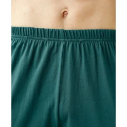 Pyjama En Kamerjas<Blancheporte Shortama met korte mouwen Marmotte blauw / groen