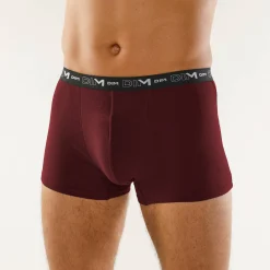 Ondergoed<Dim Shorty - set van 3 rood + groen + oranje