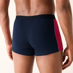 Ondergoed<Blancheporte Shorty met banen opzij - set van 3 blauw