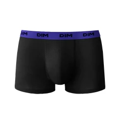 Ondergoed<Dim Shorty Mix and Colors - set van 3 zwart + blauw + oranje