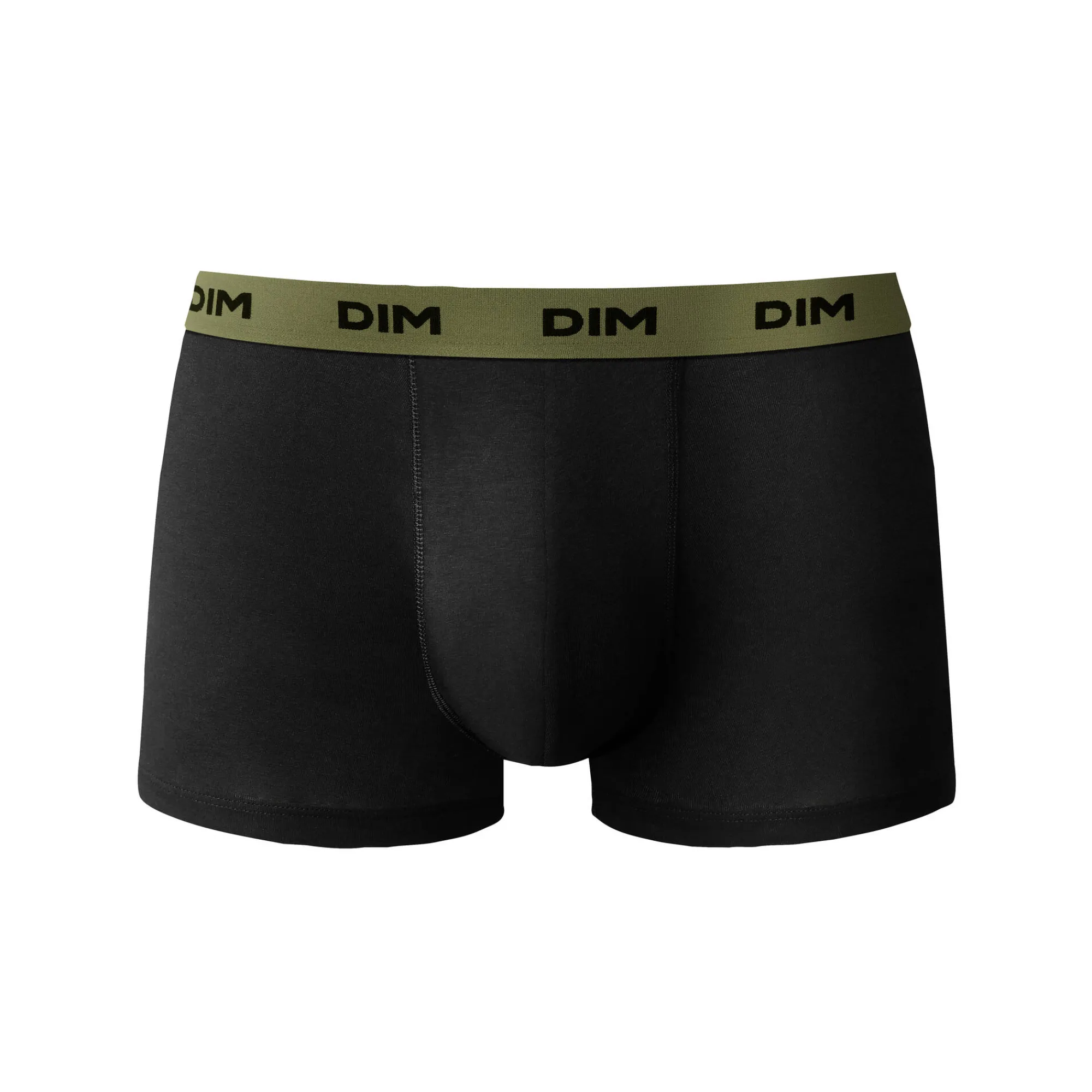 Ondergoed<Dim Shorty Mix and Colors - set van 3 zwart + blauw + oranje