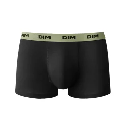 Ondergoed<Dim Shorty Mix and Colors - set van 3 zwart + groen + bordeaux