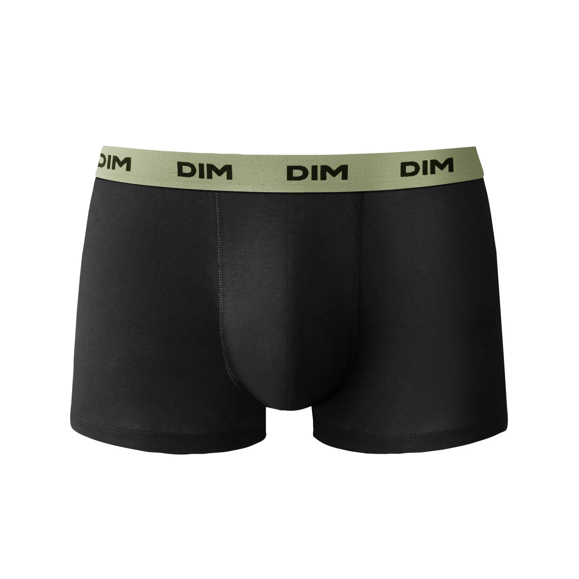 Ondergoed<Dim Shorty Mix and Colors - set van 3 zwart + groen + bordeaux