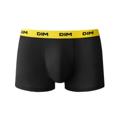Ondergoed<Dim Shorty Mix and Colors - set van 3 zwart + blauw + geel