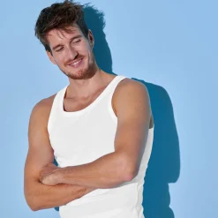 Ondergoed<Blancheporte Singlet - herenondergoed, set van 6 wit