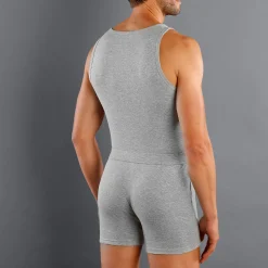 Ondergoed<Blancheporte Singlet - herenondergoed, set van 3 chiné grijs