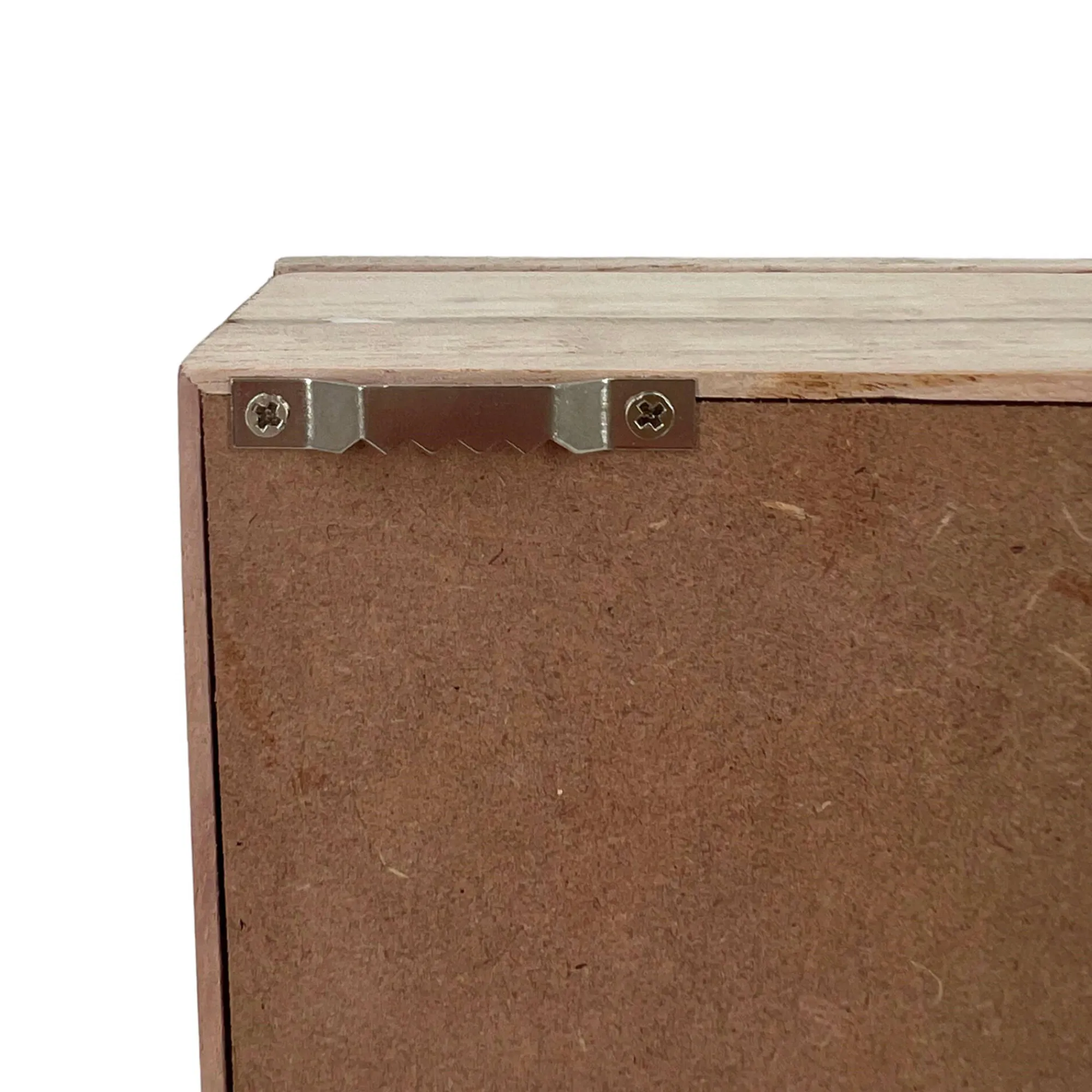 Decoratieartikel<Blancheporte Sleutelkastje in rotan en hout naturel