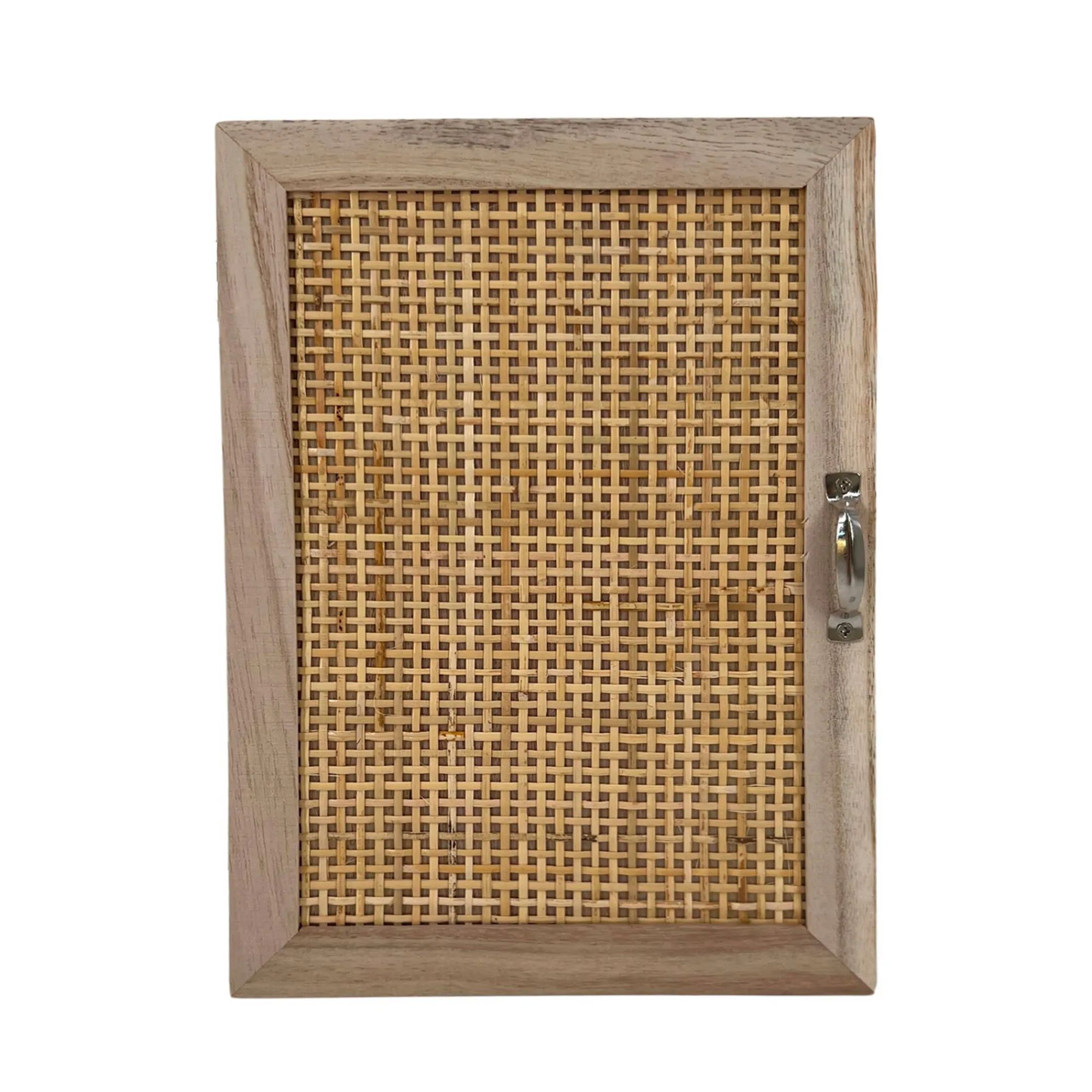 Decoratieartikel<Blancheporte Sleutelkastje in rotan en hout naturel