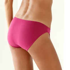 Slip En Shorty<Blancheporte Slip in katoen met "pauw" print - Set van 4 blauw