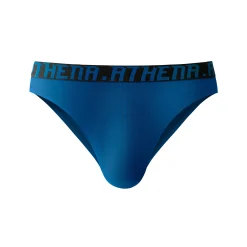 Ondergoed<Athena Slip My Petit Prix ®- set van 4 zwart + marine + blauw