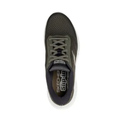 Schoenen|Schoenen Heren<Skechers Slip-in baskets GO WALK NOW PAYTON olijfgroen