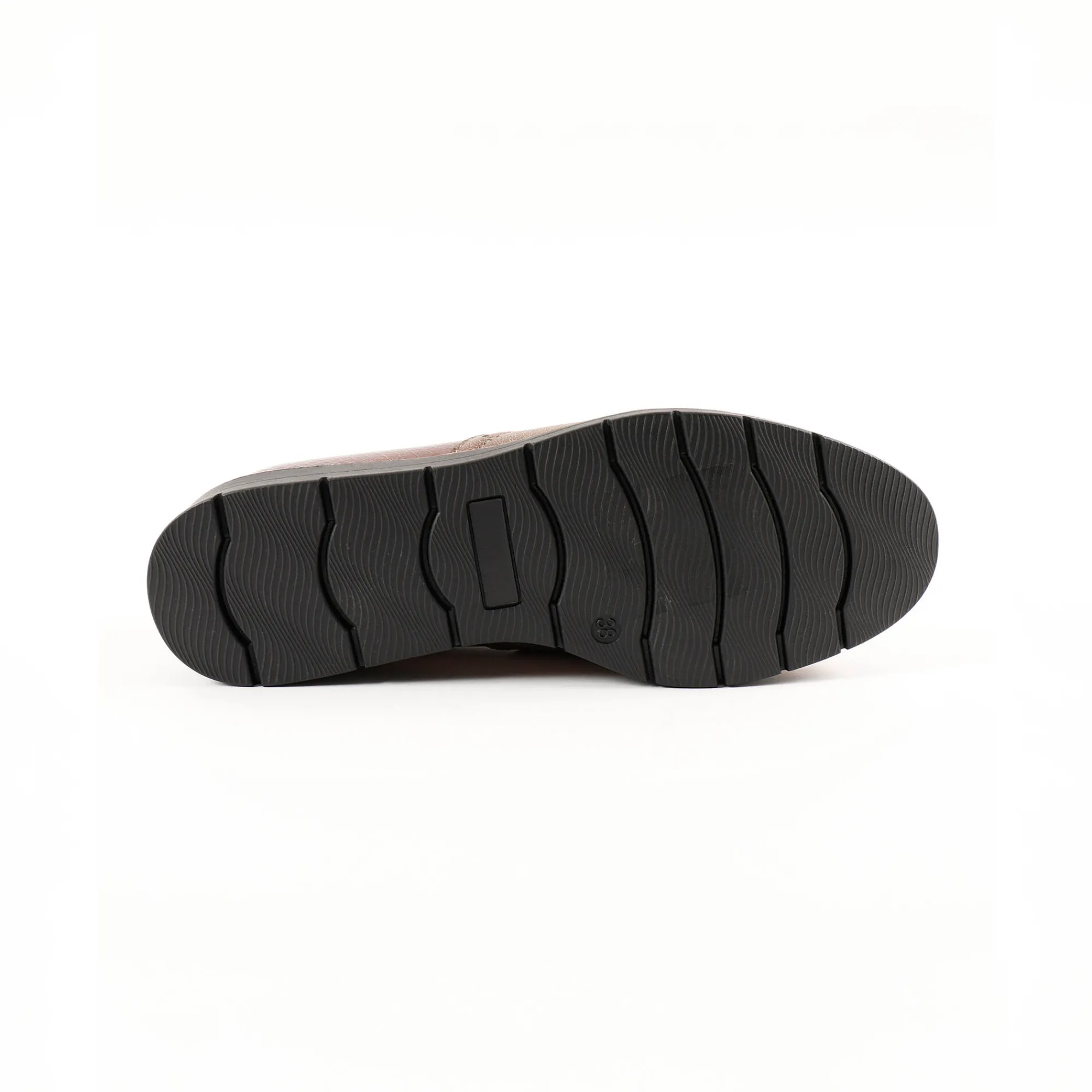 Feestelijke Schoenen|Derby's En Mocassins<Blancheporte Slip-ons met sleehak, franjes en kwastjes bruin