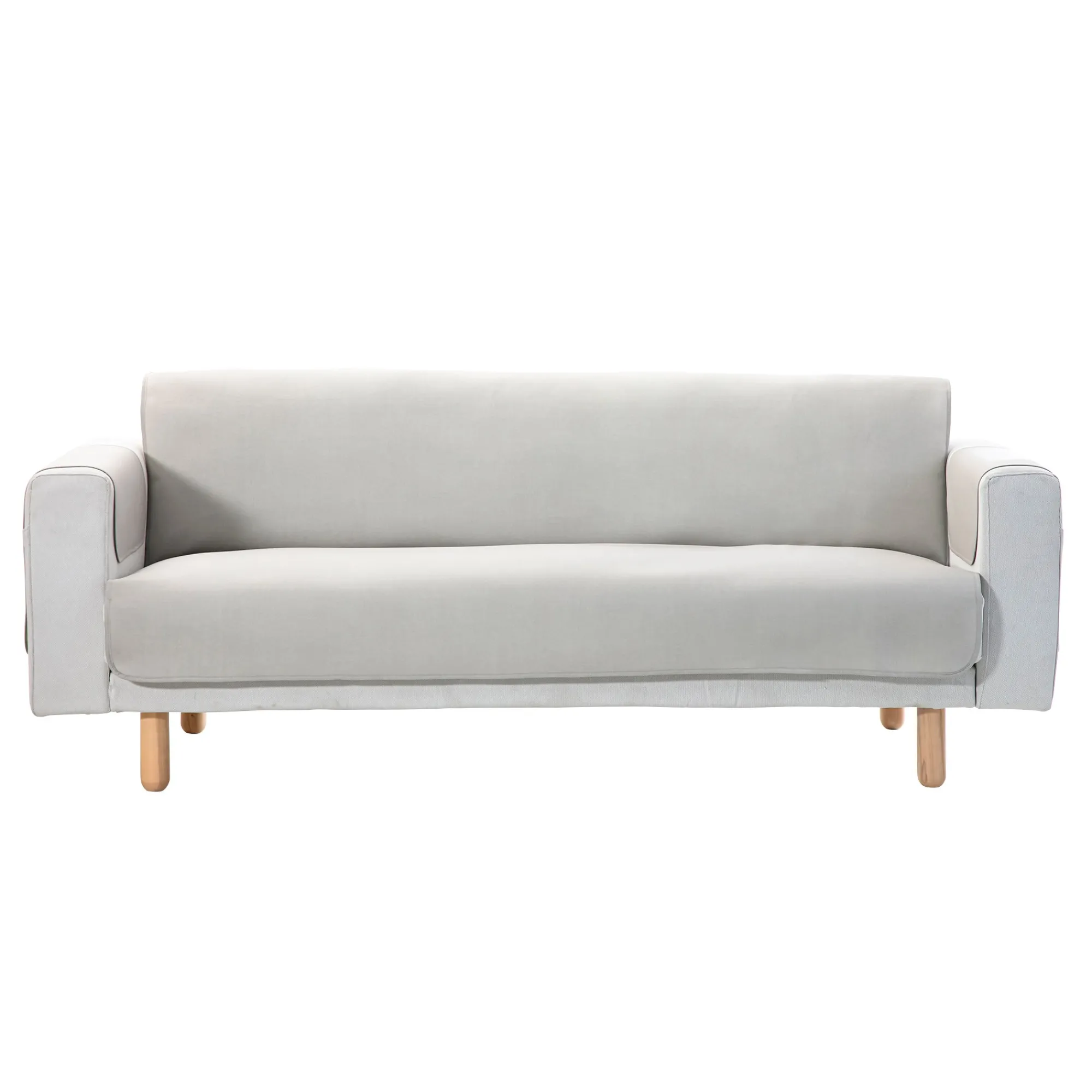 Zitbankhoes<Blancheporte Slipvrije salonbeschermer met getextureerd effect beige