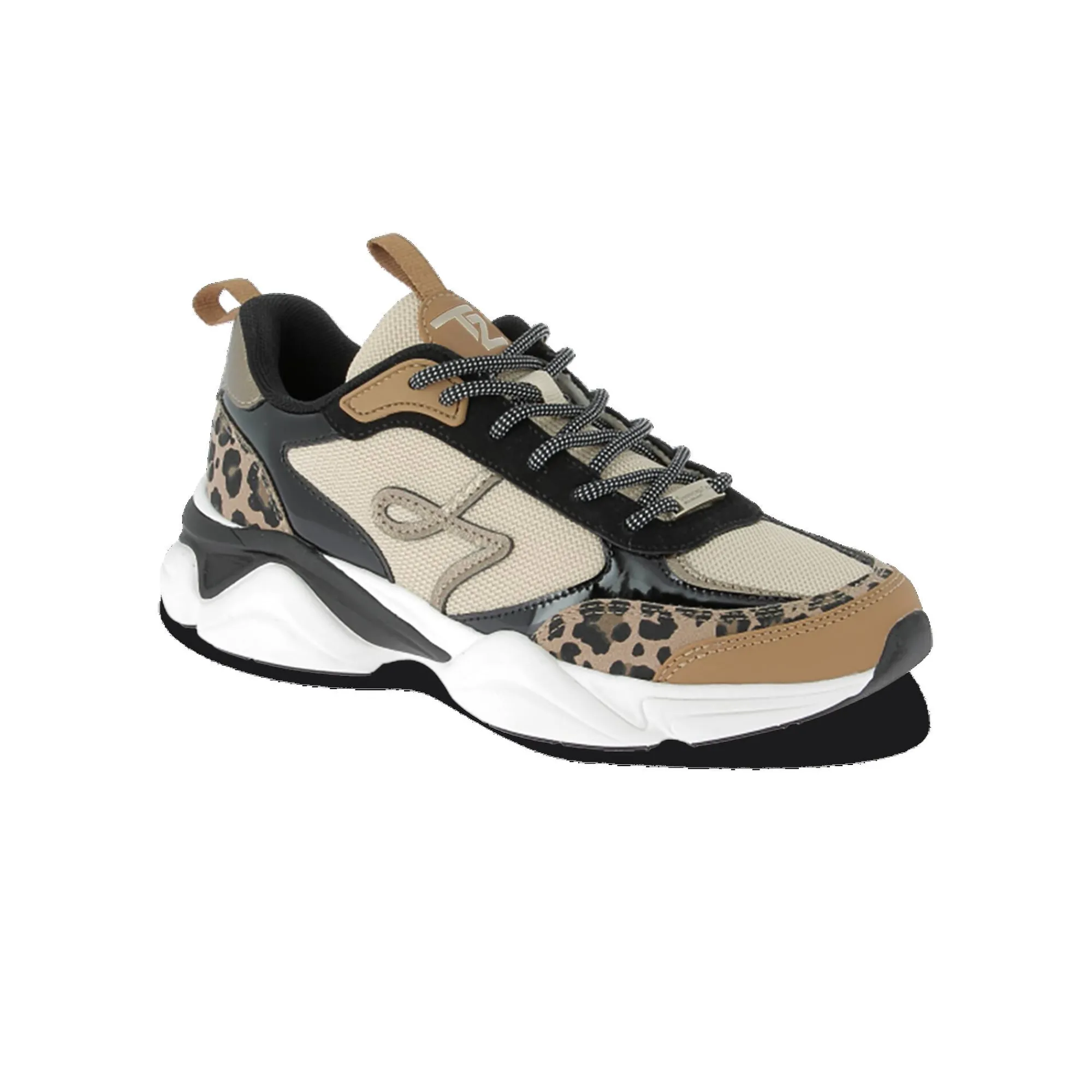 Baskets En Sneakers|Schoenen<Les Tropeziennes par M. Belarbi Sneakers ARYA zwart / beige