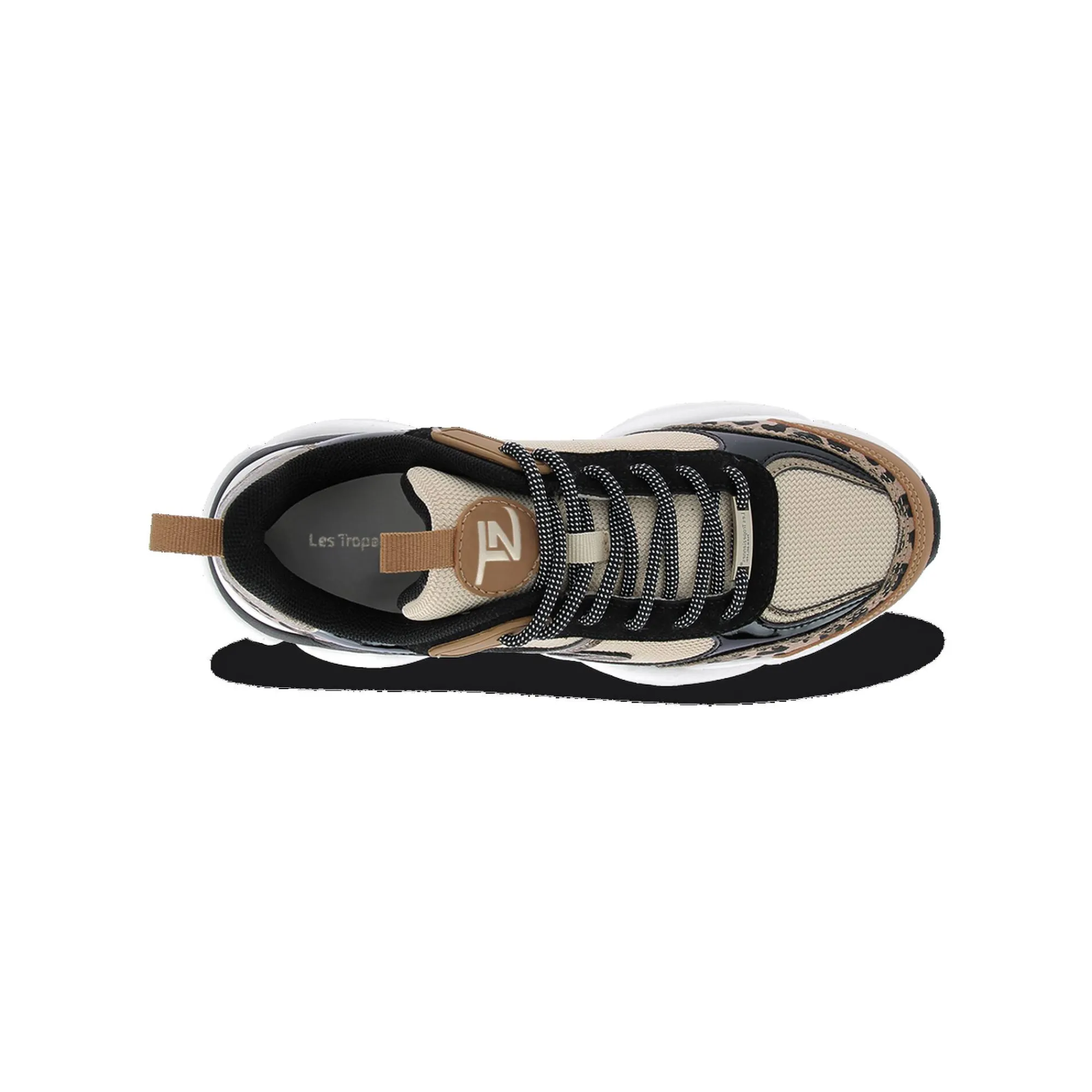 Baskets En Sneakers|Schoenen<Les Tropeziennes par M. Belarbi Sneakers ARYA zwart / beige
