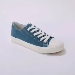 Baskets En Sneakers|Schoenen<Blancheporte Sneakers in canvas, met veters blauw
