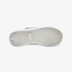 Baskets En Sneakers|Schoenen<Blancheporte Sneakers in geperforeerd leer met rits wit
