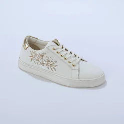 Feestelijke Schoenen|Baskets En Sneakers<Blancheporte Sneakers met borduursel en rits wit
