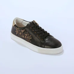 Feestelijke Schoenen|Baskets En Sneakers<Blancheporte Sneakers met borduursel en rits zwart