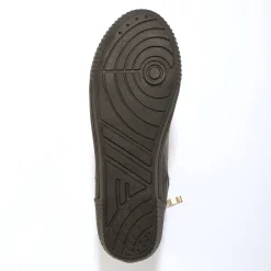 Baskets En Sneakers|Schoenen<Blancheporte Sneakers met hoge schacht, rits en goudkleurige gesp zwart