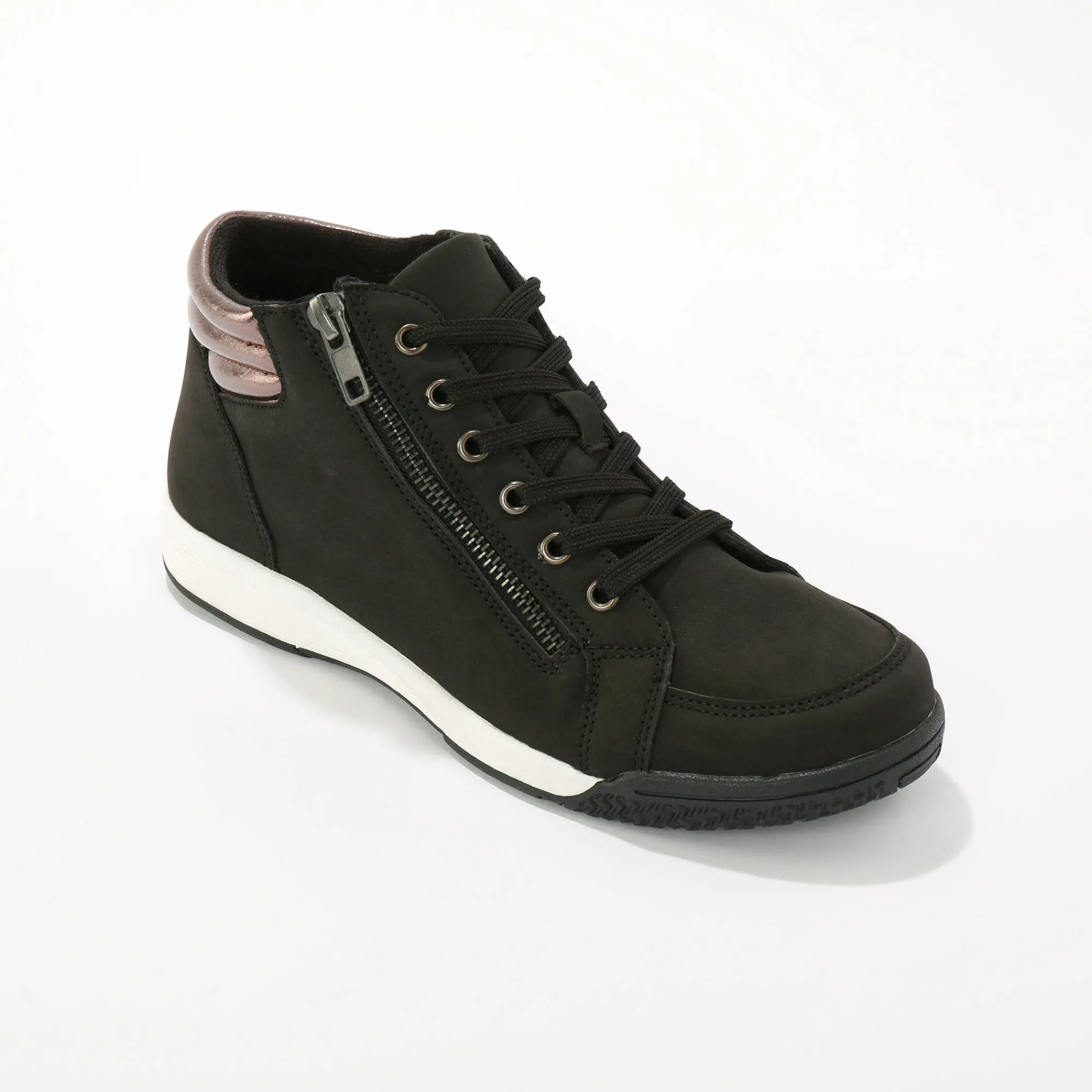 Baskets En Sneakers|Schoenen<Blancheporte Sneakers met hoge schacht zwart