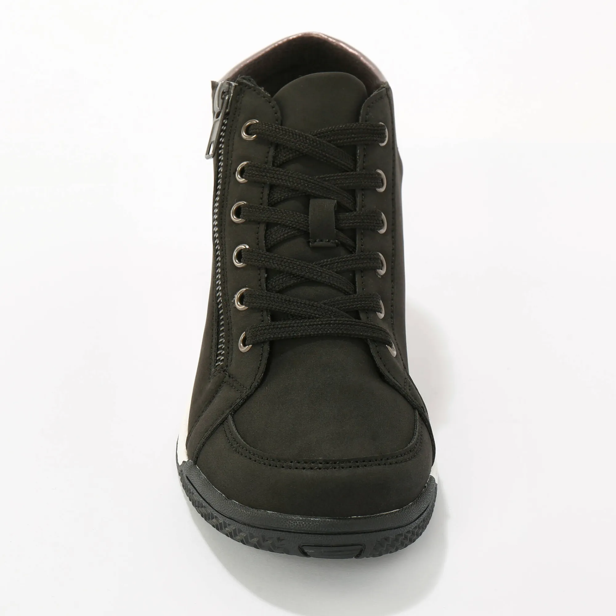 Baskets En Sneakers|Schoenen<Blancheporte Sneakers met hoge schacht zwart