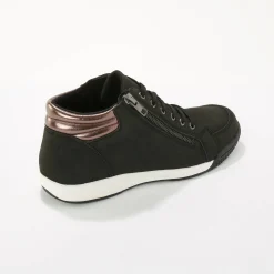 Baskets En Sneakers|Schoenen<Blancheporte Sneakers met hoge schacht zwart
