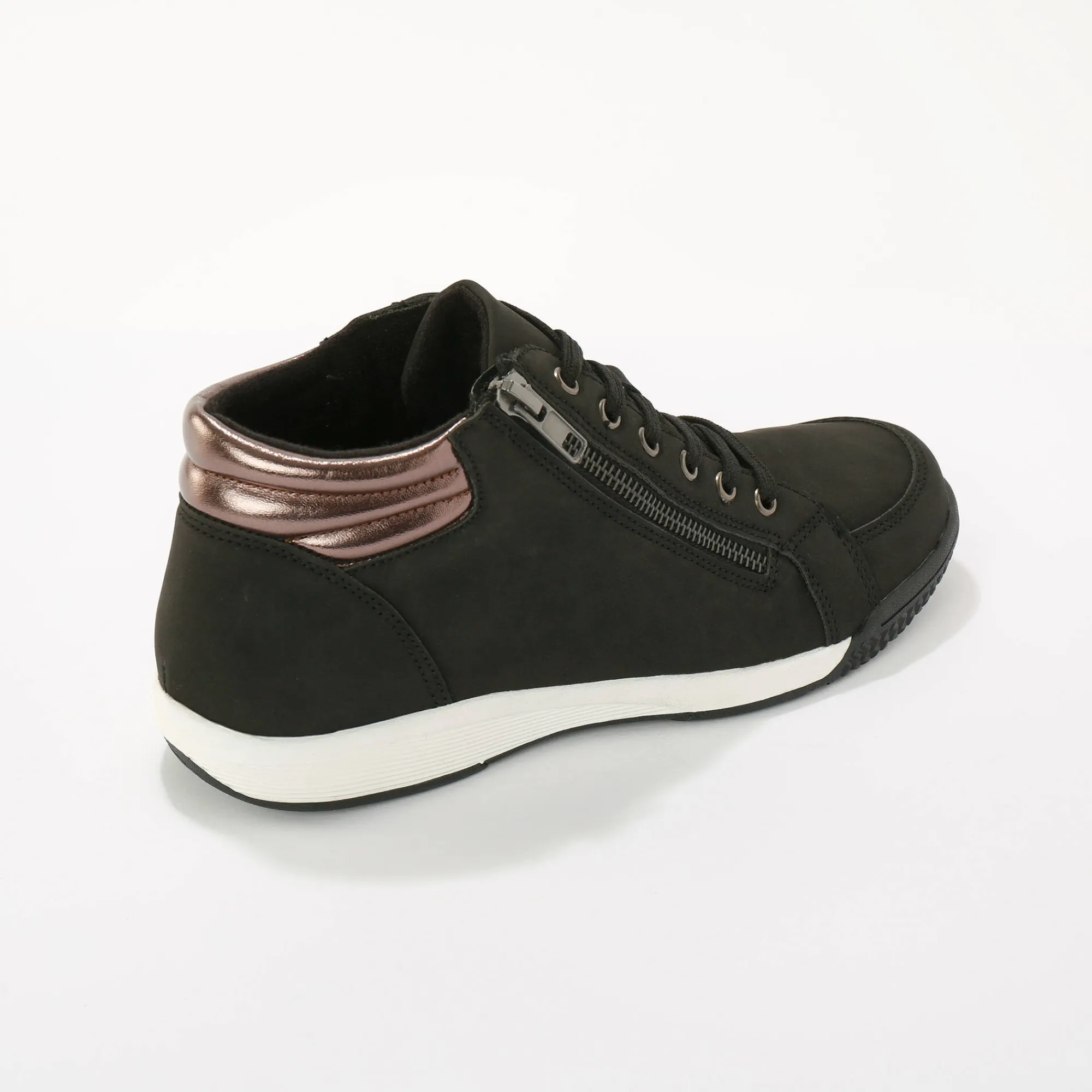 Baskets En Sneakers|Schoenen<Blancheporte Sneakers met hoge schacht zwart