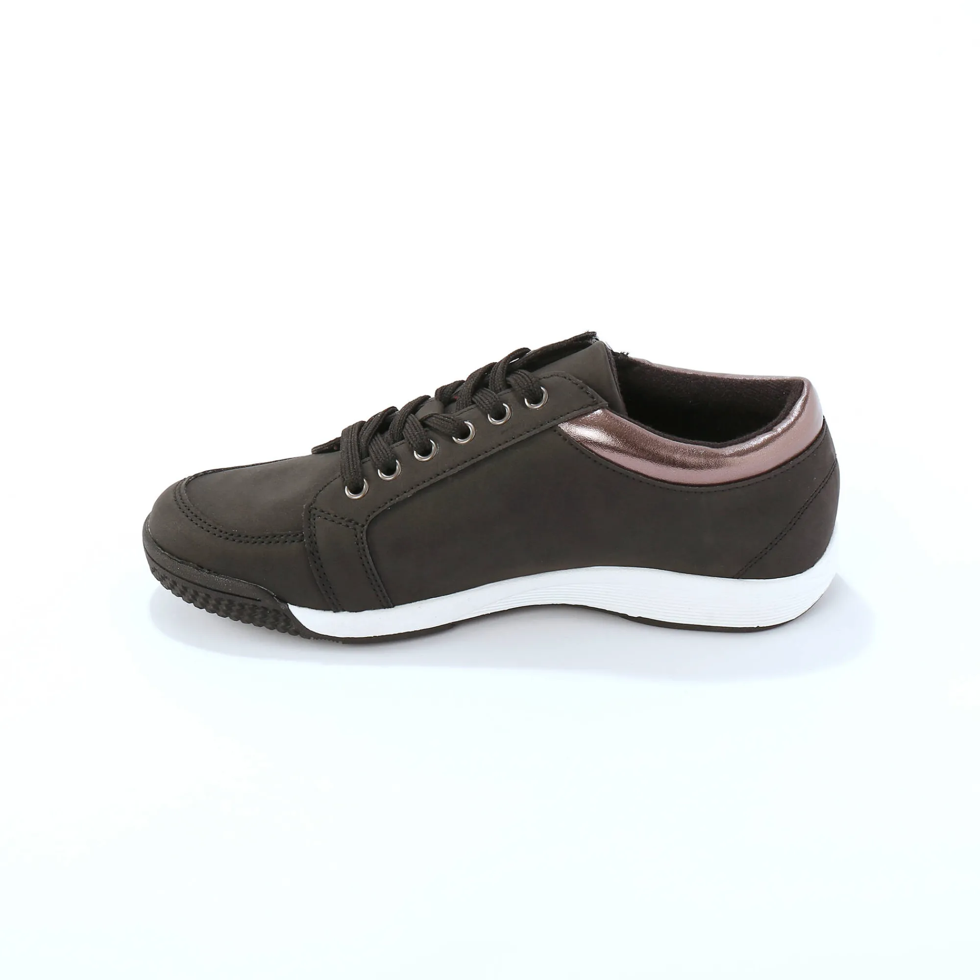 Baskets En Sneakers|Schoenen<Blancheporte Sneakers met lage schacht en veters zwart