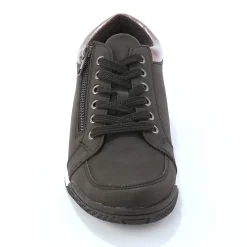 Baskets En Sneakers|Schoenen<Blancheporte Sneakers met lage schacht en veters zwart