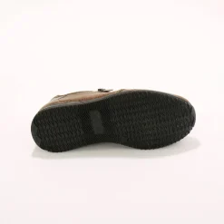 Baskets En Sneakers|Schoenen<Blancheporte Sneakers met rits voor gevoelige voeten in rekbare stof taupe