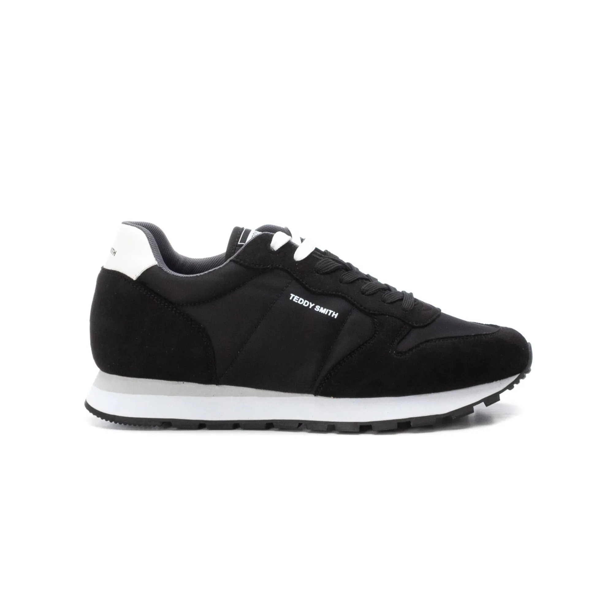 Schoenen|Schoenen Heren<Teddy Smith Sneakers met veters zwart
