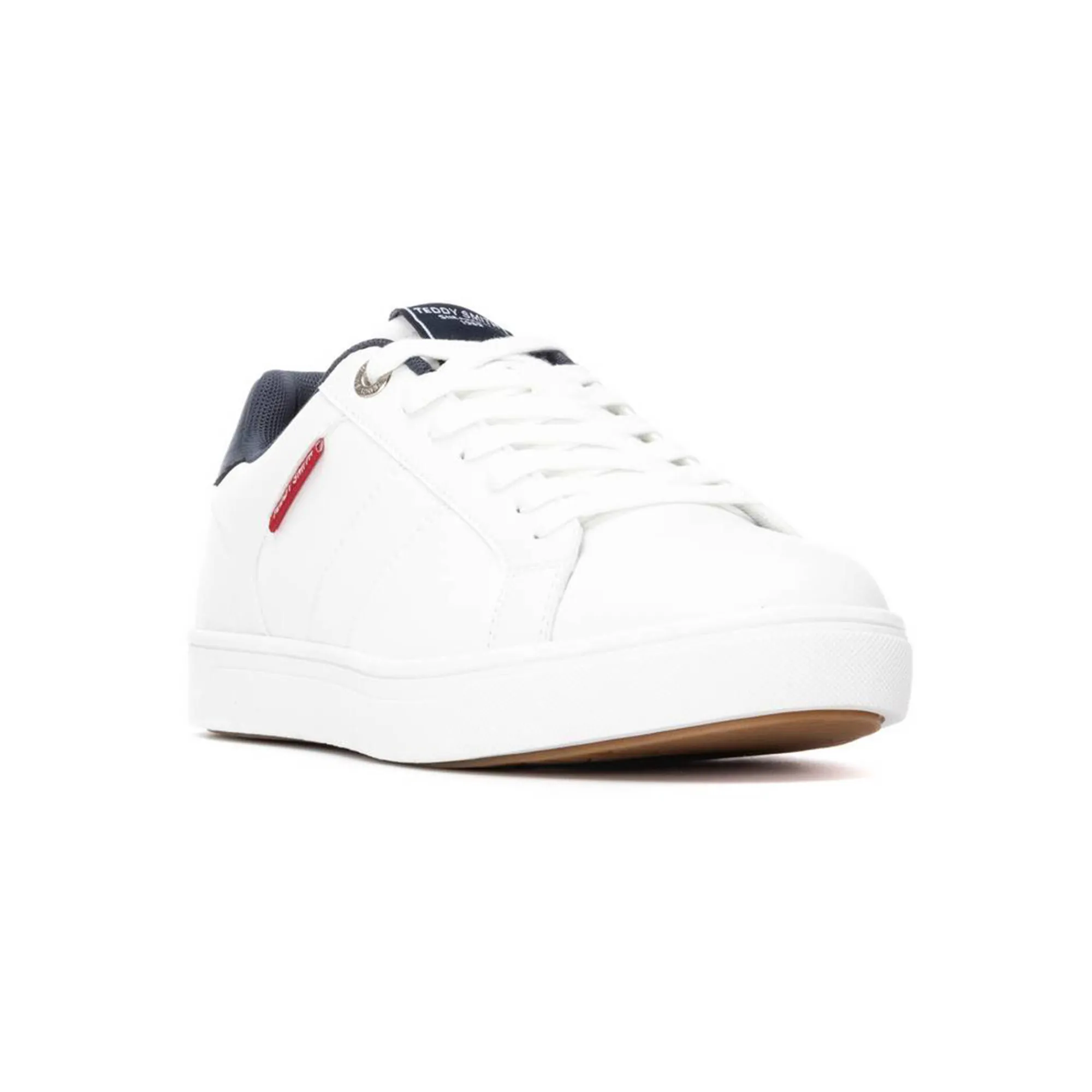 Schoenen|Schoenen Heren<Teddy Smith Sneakers met veters wit