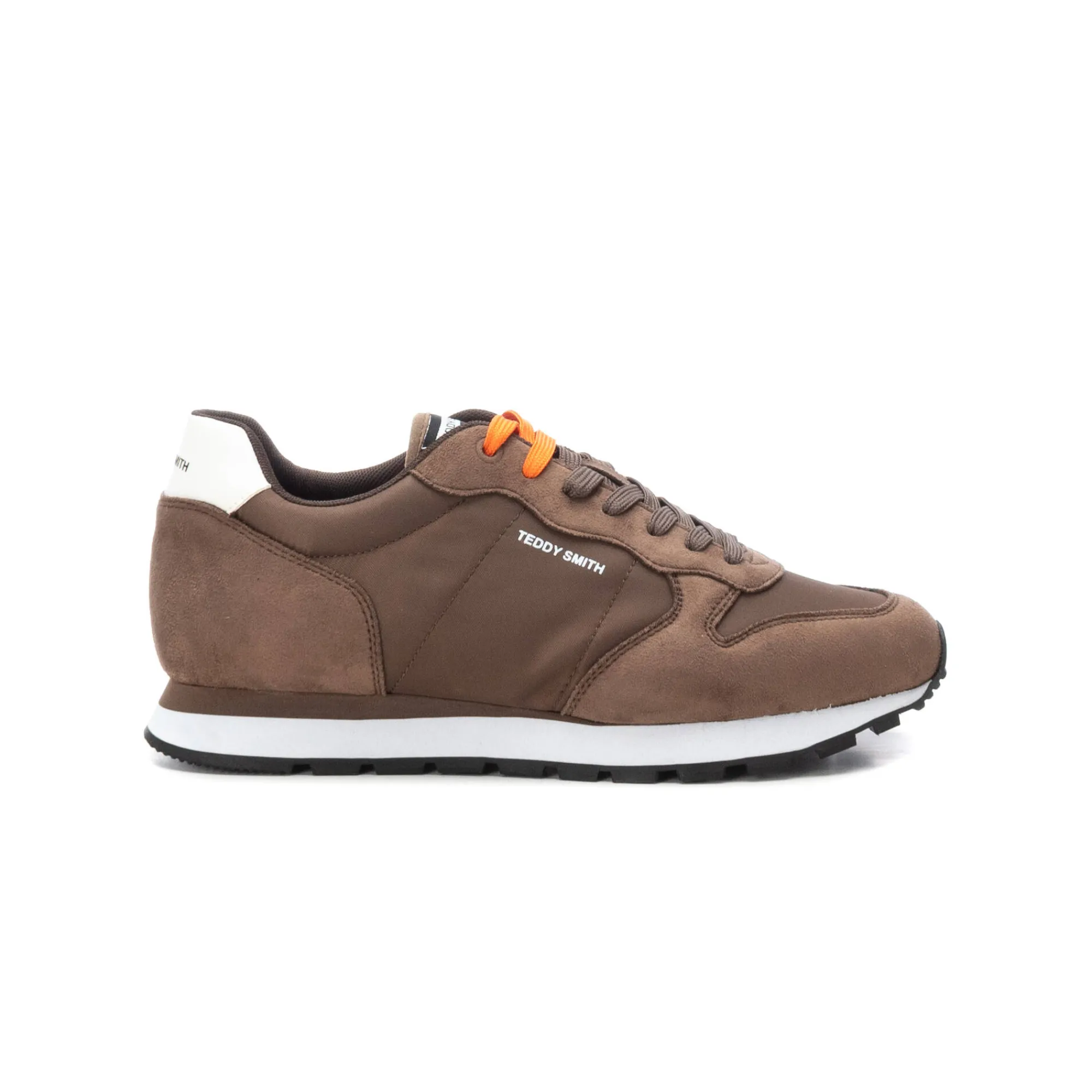 Schoenen|Schoenen Heren<Teddy Smith Sneakers met veters bruin