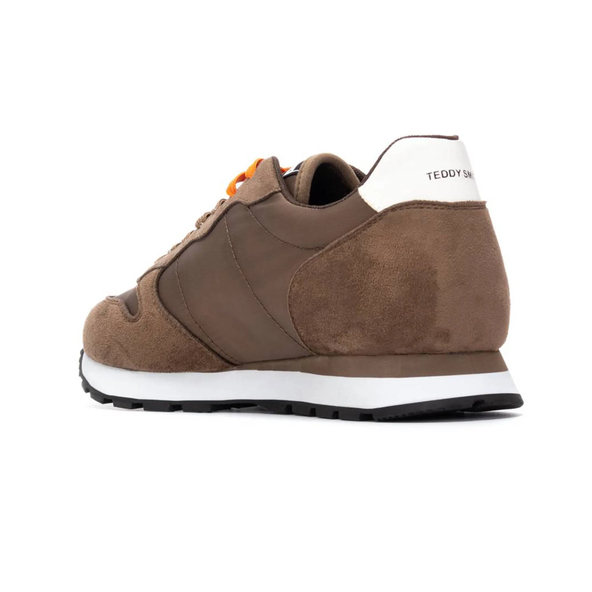Schoenen|Schoenen Heren<Teddy Smith Sneakers met veters bruin