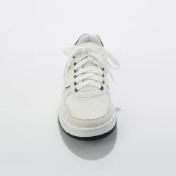 Schoenen|Schoenen Heren<Blancheporte Sneakers met veters en contrasterende details wit